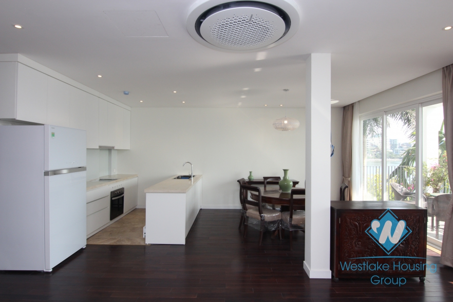 Lakeview luxury apartment for rent in Tay Ho, Hanoi